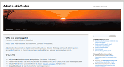 Desktop Screenshot of akatsuki-subs.net